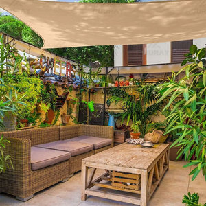 Profession elle benutzer definierte hochwertige verschiedene Größe Polyester HDPE Stoff Garten Sonnenschutz netz beige Sonnenschutz netz Sonnenschutz netz