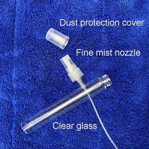 Hot <strong>Empty</strong> <strong>Mini</strong> Glass Perfume <strong>Bottles</strong> 2ml 3ml 5ml 10ml Refillable Plastic Aluminum Sprayer Atomizers