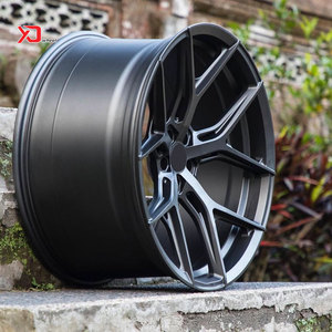 Xd Giả Mạo Bánh Xe Vành 19 20 21 Inch Hợp Kim Nhôm 5X112 5X130 Sâu Lõm Màu Đen Kết Thúc Vành Cho Rs6 Rs7 911 992 - Product Image 3