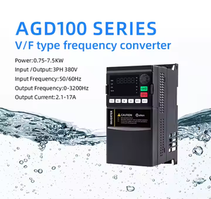 Aikon VFD 380V Drive Frecuencia variable de bajo costo para bombas de agua Motores y compresores 220V Control trifásico VF - Product Image 2