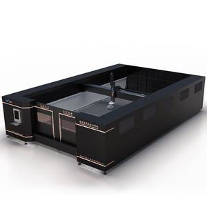 Forplus High Precision Full Surround Gantry 3 - Axis CNC <strong>Water</strong> Jet Cutting Machine, Stone CNC Table Waterjet Cutting Machine