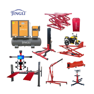 Juego combinado de elevador de coche de 4 postes, máquina de alineación de ruedas 3D, juego completo, equilibrador de ruedas, cambiador de neumáticos para reparación de taller - Product Image 1