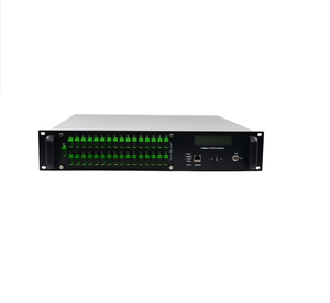 <strong>Optical</strong> fiber amplifier EDFA built in WDM 2U 1500nm CATV 8/16/32/64 port ranges from +16dBm to +23dBm <strong>output</strong> - Product Image 1