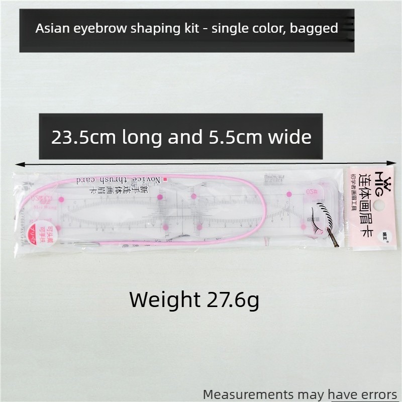 12 Piece Women's Eyebrow Template Set02