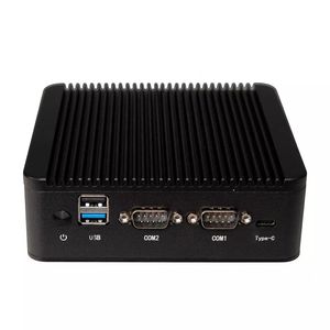 ไม่มีพัดลม SM030ราคาถูก2 * HD Intel Celeron N4000 J4125 N5000 intelmini สำหรับสำนักงานการศึกษามินิคอมพิวเตอร์ - Product Image 3