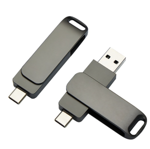 工厂批发定制金属u盘手机C型接口2.0和3.0可定制标志新产品 - Product Image 5