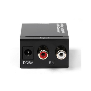 Convertidor analógico a digital Sonido RCA L/R Entrada de audio a Toslink coaxial óptico - Product Image 1