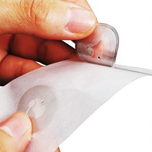 Großhandel NFC RFID Tag Sensing Chip Etiketten aufkleber NTAG213 215 216 Tag 25mm Durchmesser ISO1443A Protokoll 13,56 MHz
