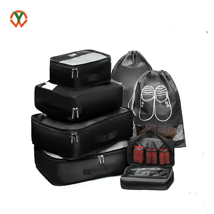 BSCI custom Travel Organizer borsa bagagli a cubetti