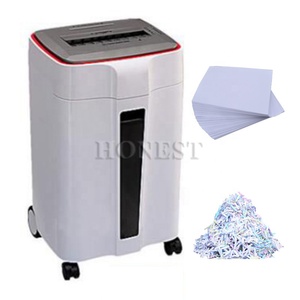 เครื่องทำลายกระดาษพลาสติกอุตสาหกรรมเพลาคู่เงื่อนไขใหม่เครื่องทำลายเอกสารชิ้นส่วนมอเตอร์อเนกประสงค์ประหยัดแรง