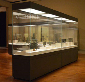 高端迷你博物馆玻璃展示柜时尚科学博物馆展示柜供移动商店使用 - Product Image 6
