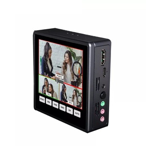 Pantalla táctil de 4 pulgadas TikTok/youtube/OBS/Skype/game streaming en vivo, conmutador de vídeo hd de 2 canales H, entradas de DMI, mezclador de vídeo de grabación - Product Image 5