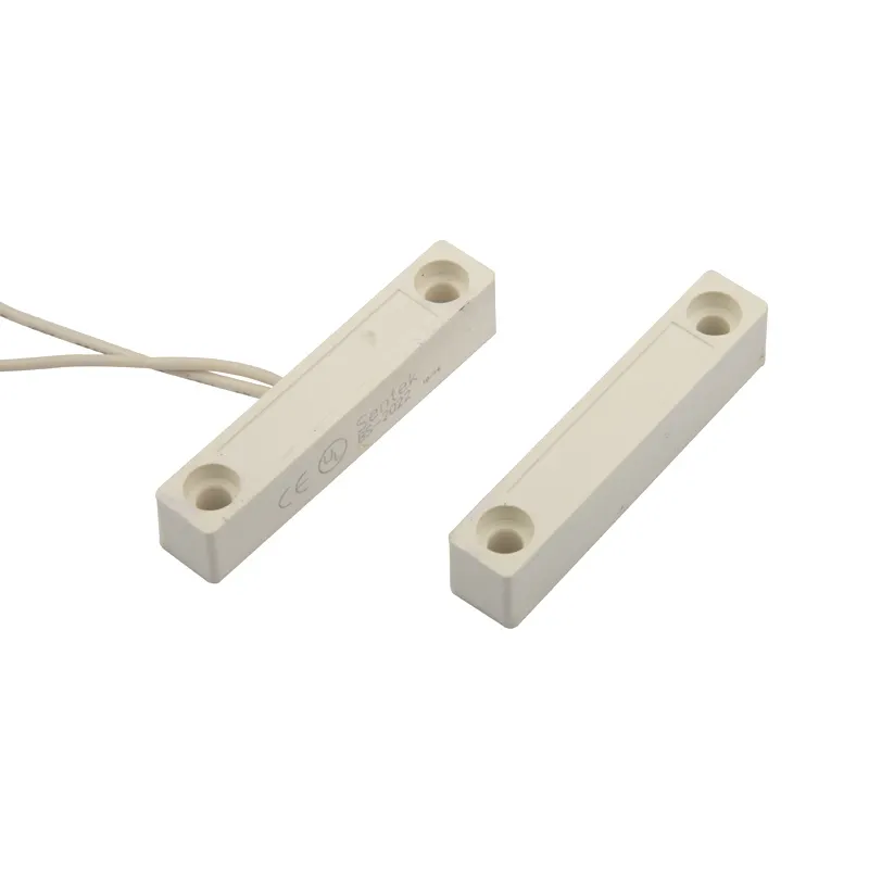 Normalmente Aperto UL Approvato ABS di Plastica OKI Reed Interruttore Wired Surface Mounted Contatto Magnetico per Porta Interruttori per La Sicurezza Domestica