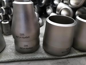 ASME B16.9对接焊接A234 WPB SCH 40 304 304l 316l 2205 2507 904l 1/2 "3/4" BW不锈钢管件同心减速器 - Product Image 5