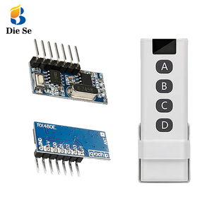 433 Mhz Rf Transmitter and Receiver Module Wireless Switch 4 Ch Output <strong>Control</strong> Switch <strong>Remote</strong> Relay - Product Image 1