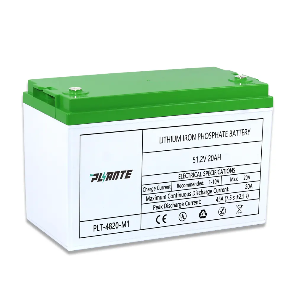 PLANTE Batterie 48v 20ah 30ah 40ah 50ah 3.2v batterie Lifepo4 Lithium Fer Phosphate 48v batterie au lithium pour Marine EV