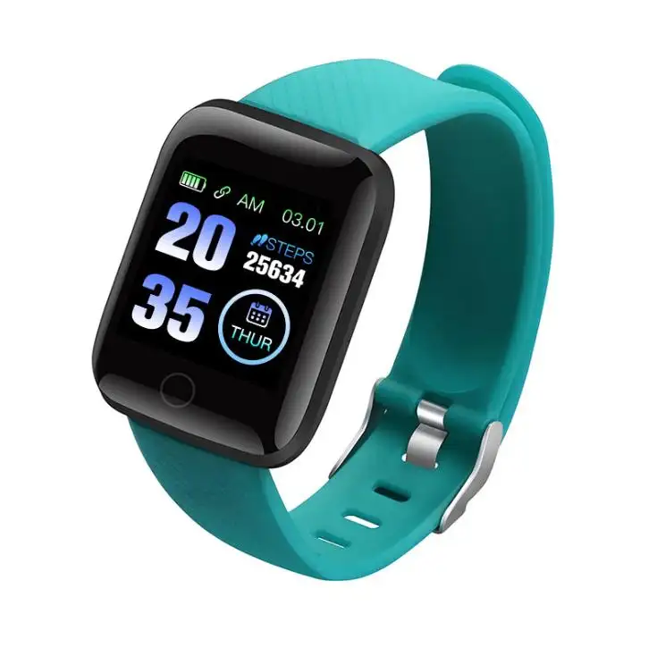 Smart watch di vendita caldo 116 plus cinturino da polso braccialetto sportivo per la pressione sanguigna fitness a6s smartwatch