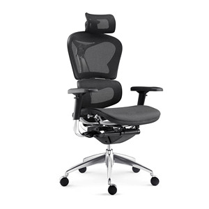 Foshan Commercio All'ingrosso Elegante Di Lusso Confortevole Esecutivo di Alta Posteriore Ufficio in Rete Sedia Ergonomica