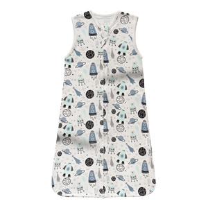 Bán Buôn 1.5 Tog Bé Ngủ Sack 100% Cotton In Không Tay Dây Kéo Bé Mặc Chăn Bé Túi Ngủ Cho Trẻ Sơ Sinh - Product Image 2