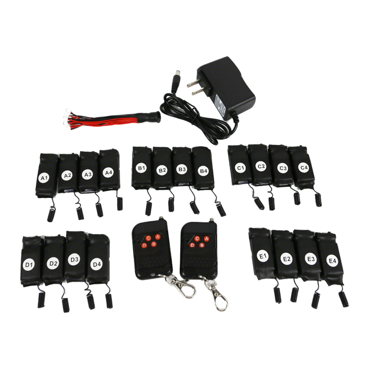 Red button blaster kit A