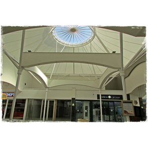 Nuevos edificios extensibles como centro comercial estructura de acero estructura de membrana extensible casas prefabricadas modernas - Product Image 6