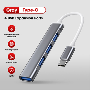 <span class=keywords><strong>USB</strong></span> C HUB 3.0 2.0 Type C 3.1มัลติ4พอร์ตตัวแยก <span class=keywords><strong>Usb</strong></span> C Hub 4พอร์ตสำหรับ Xiaomi Macbook Pro Air Pc คอมพิวเตอร์โน๊ตบุ๊กแล็ปท็อป - Product Image 5