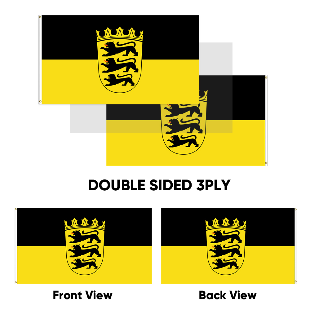 Baden Wurtemberg Drapeau