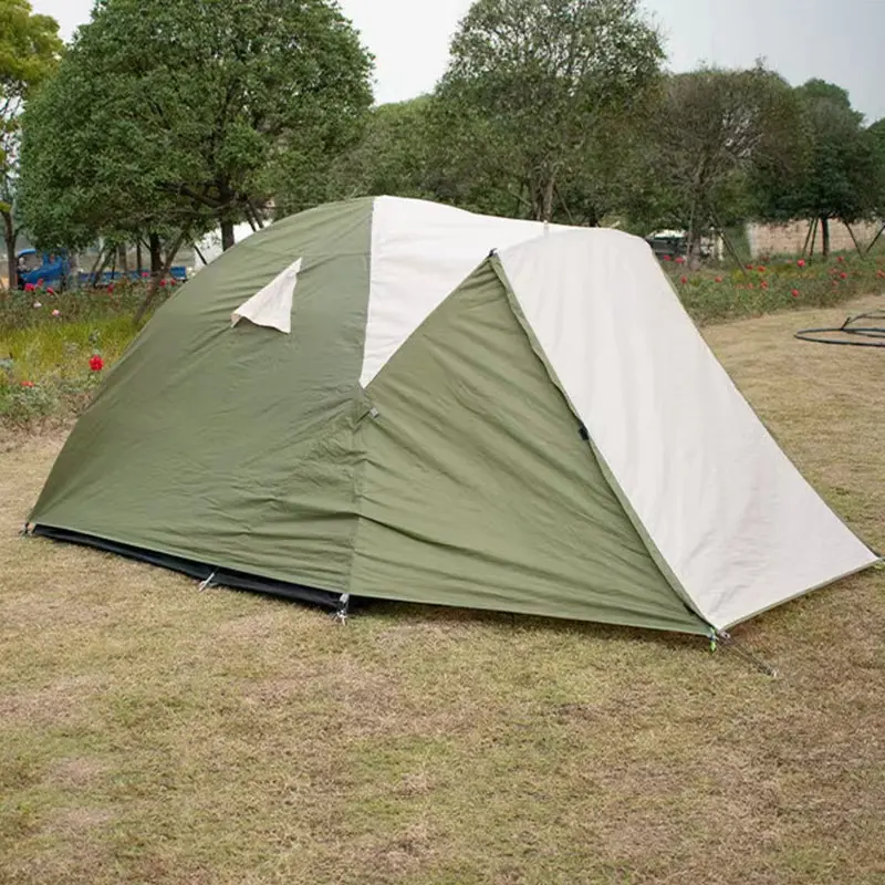 Freiluft-Camping doppelstürmfest winddicht Bergrennen campingbett superleicht haltbares Campingbett Zelt