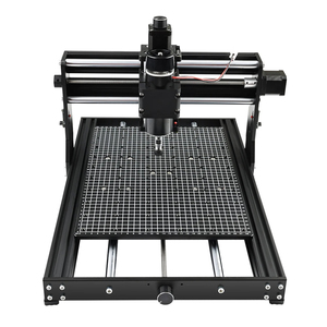 500瓦数控刳刨机CNC4030 Pro全金属结构3 Aixs数控雕刻机，带离线控制器，用于木质金属中密度纤维板