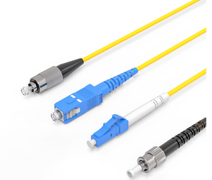 Puente de fibra óptica HJFiber de 1m APC para uso en exteriores, equipo de cable de conexión de fibra SM para 5G 3G IP GSM GPRS TCP para FTTH WIFI - Product Image 6