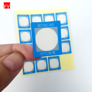 Étiquette d'indicateur de température réversible personnalisée en usine, couleur changeante - Product Image 5