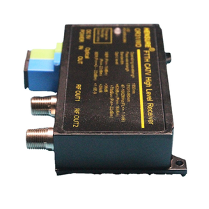 Receptor óptico FTTH al por mayor a granel OR101WA con WDM Mini Nodo de fibra óptica de salida de 2 puertos para red CATV