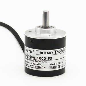 40mm solid shaft rotary <strong>Encoder</strong> 1000 <strong>P</strong>/<strong>R</strong> <strong>Encoder</strong> Incremental type <strong>encoder</strong> with phase ABZ output signal - Product Image 1