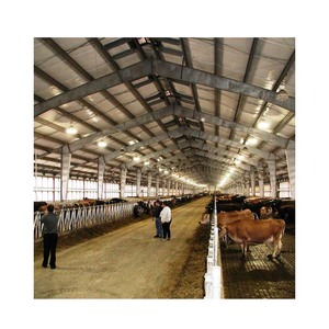 Chất lượng cao Kết Cấu Thép prefab gia súc trang trại nhỏ prefab gia súc nhà để bán - Product Image 6