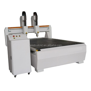 Doppio 2 Mandrini Teste Mach3 Controller Router di Cnc 1525 La Lavorazione Del Legno Macchina di Taglio - Product Image 1
