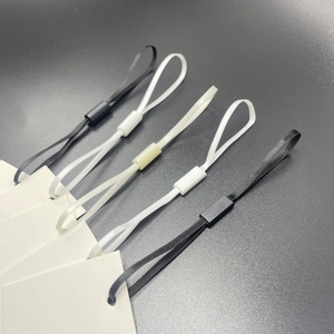 Multi Color Garment <strong>String</strong> Stopper Plastic Cord Rope Lock Seal <strong>Tag</strong> hang <strong>Tag</strong> <strong>String</strong> Labels for Clothing - Product Image 1