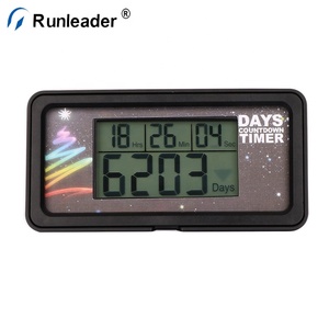 Giorno Runleader LCD Digital My Pensionamento Cerimonia Nuziale Evento Countdown Timer Sveglia 999 Giorni - Product Image 2