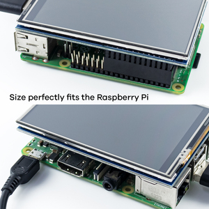Raspberry Pi 3,5-Zoll-TFT-LCD-Modul-Display Resistiver Touchscreen 320RGB * 480 für alle Raspberry Pi-Displays