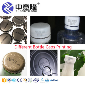 Mehrsprachiger ZYL-Codierer Industries trahl drucker PET-Flasche Verfalls datum Drucken Tinten strahl codier maschine für den Druck von Blechdosen