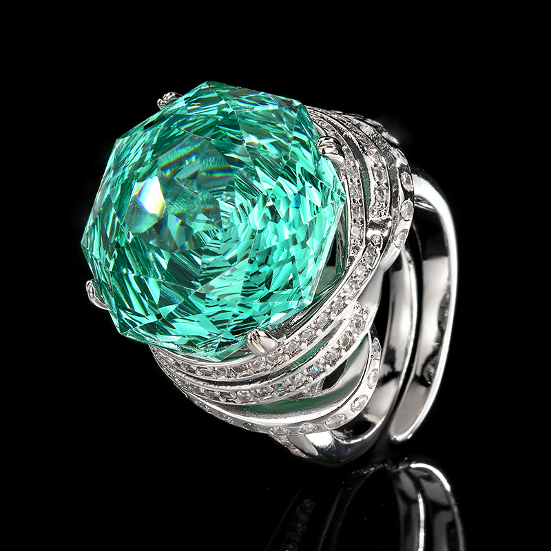 open size Parra green ring
