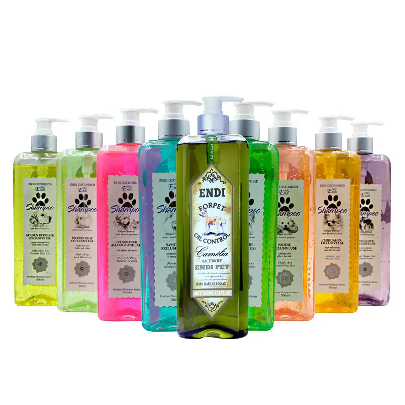 factory organic colourful shampoo pet dog