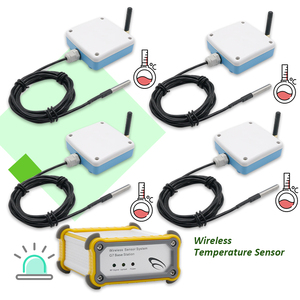 4 Sets <strong>Wireless</strong> Temperature <strong>Sensor</strong> <strong>Wireless</strong> IoT Low Power Devices Lorawan <strong>Sensors</strong> Data Logger Lora Temperature <strong>Sensor</strong> - Product Image 1