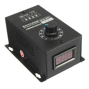 DCモーターコントローラースピードレギュレーターPWMモジュールコントローラースイッチ (シェル付き) 6V-90V 15A - Product Image 4