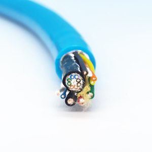 ใต้ทะเลมีความยืดหยุ่นสูง Multicore STP Cat5เครือข่ายควบคุมและสายไฟที่เชื่อมต่ออินเทอร์เน็ตในมหาสมุทร - Product Image 4