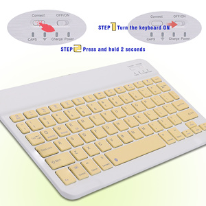 Mini <strong>Keyboards</strong> for Laptop <strong>Android</strong> Ios Smartphone Tablets <strong>With</strong> 78 Keys Mini Pro 11 Wireless Bt <strong>Keyboard</strong> for Tablet Pc and Phone - Product Image 5