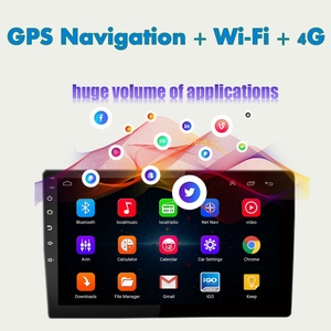 4G + 64g con carplay Android auto Android radio de coche estéreo video 9 pulgadas 2DIN GPS Player con pantalla táctil - Product Image 2