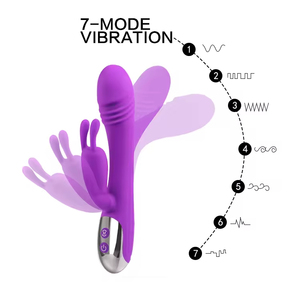 Vibratore vaginale femminile masturbazione clitoride vibrazione Messager G Spot giocattoli Sexy clitoride coniglio vibratore giocattoli del sesso per donna - Product Image 1
