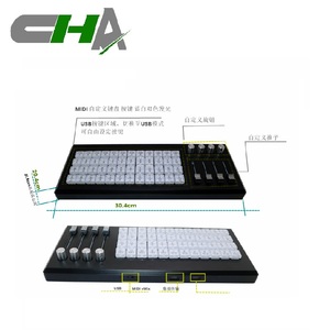 Interruptor de botón de teclado personalizado CHA MIDI, procesador profesional, iluminación Led, teclado conmutable USB, teclado VMIX Director - Product Image 6