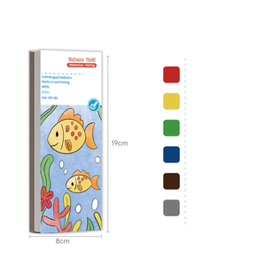 Promotional Customizable Water <strong>Color</strong> Painting <strong>Book</strong> with Different Patterns for Children and School - Product Image 2
