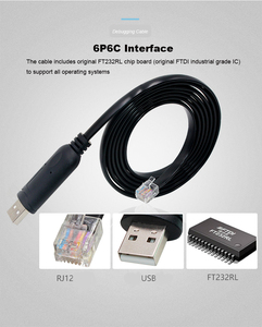 Oikwan USB 2.0至RJ11/12 6P6C RS232串行电缆适配器，带FT232RNL芯片，适用于APC PDU不间断电源940-0144 BMS电池，适用于Linux操作系统 - Product Image 5